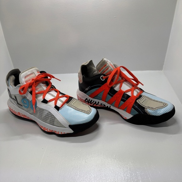 Adidas Dame 6 x Pusha T I Am My Own Fan Mens Size 9.5 - Picture 2 of 8